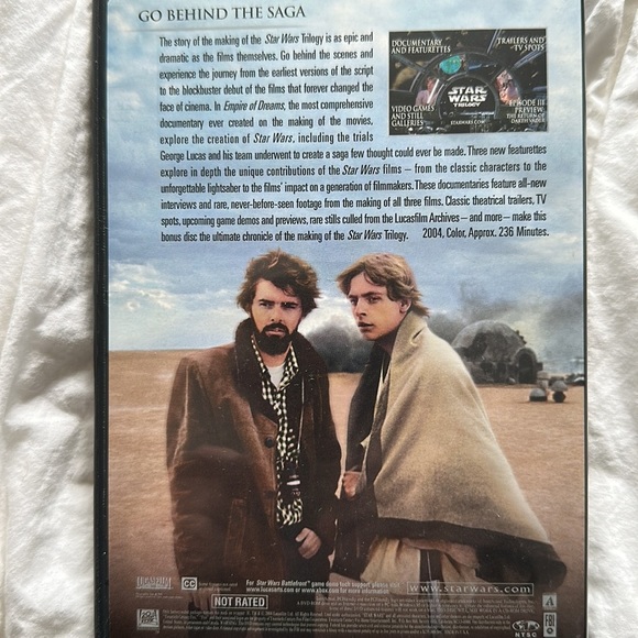 Star Wars Trilogy DVD box set. Includes 4, 5 & 6 plus bonus DVD - Picture 10 of 12